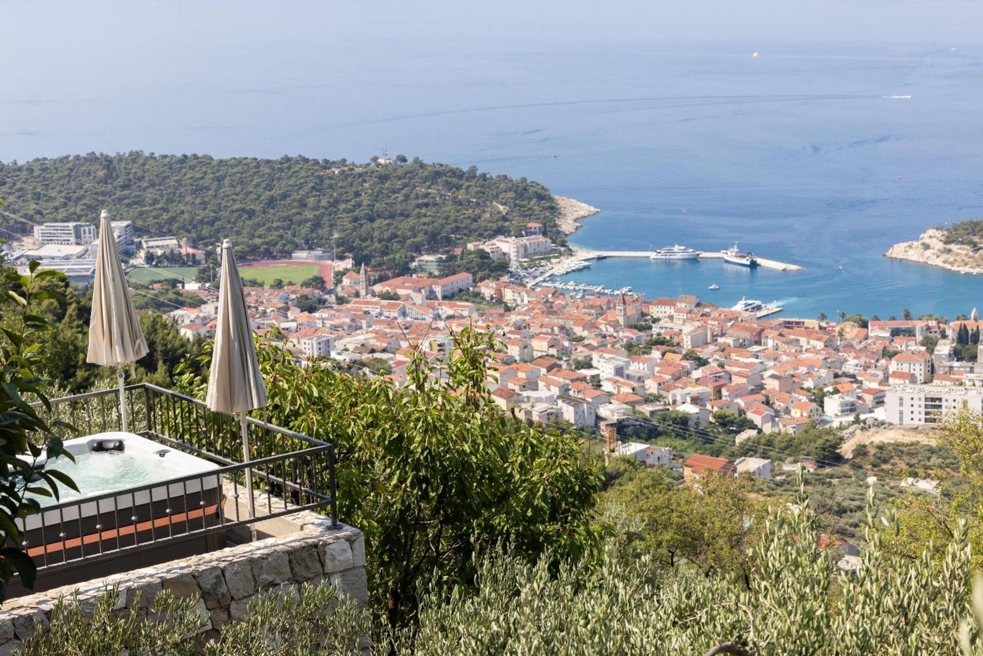 Villa Pelargonia Makarska Exteriör bild